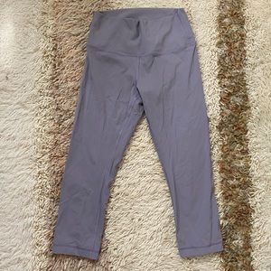 Lululemon Wunder Under High Rise Cropped Pants